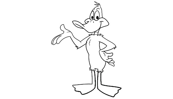 Daffy Duck Drawing