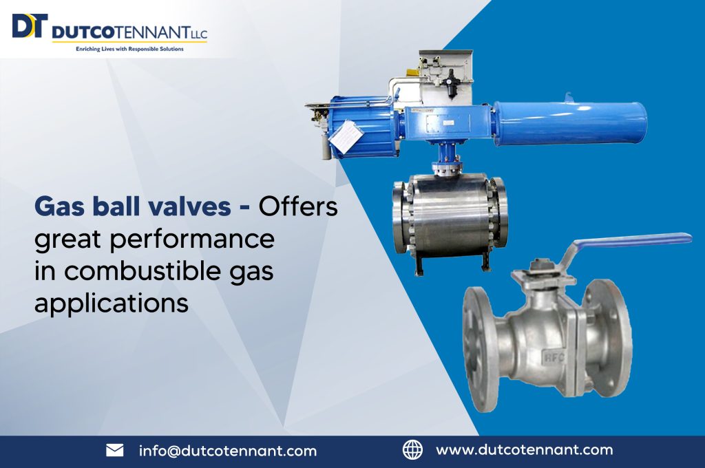 Gas ball valves