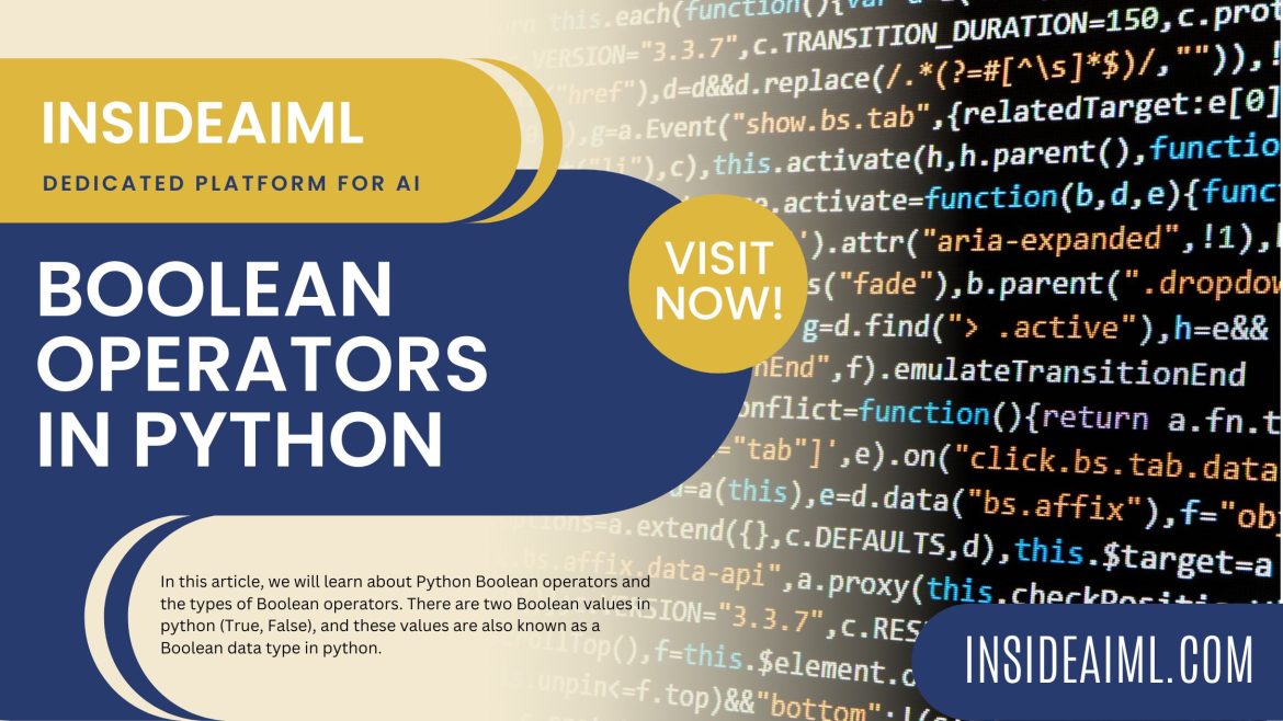 What do Boolean operators in python mean? - Business Read